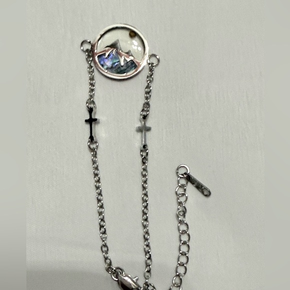 Christian Faith Elegant Mustard Seed Stainless Steel Bracelet. - Picture 3 of 5